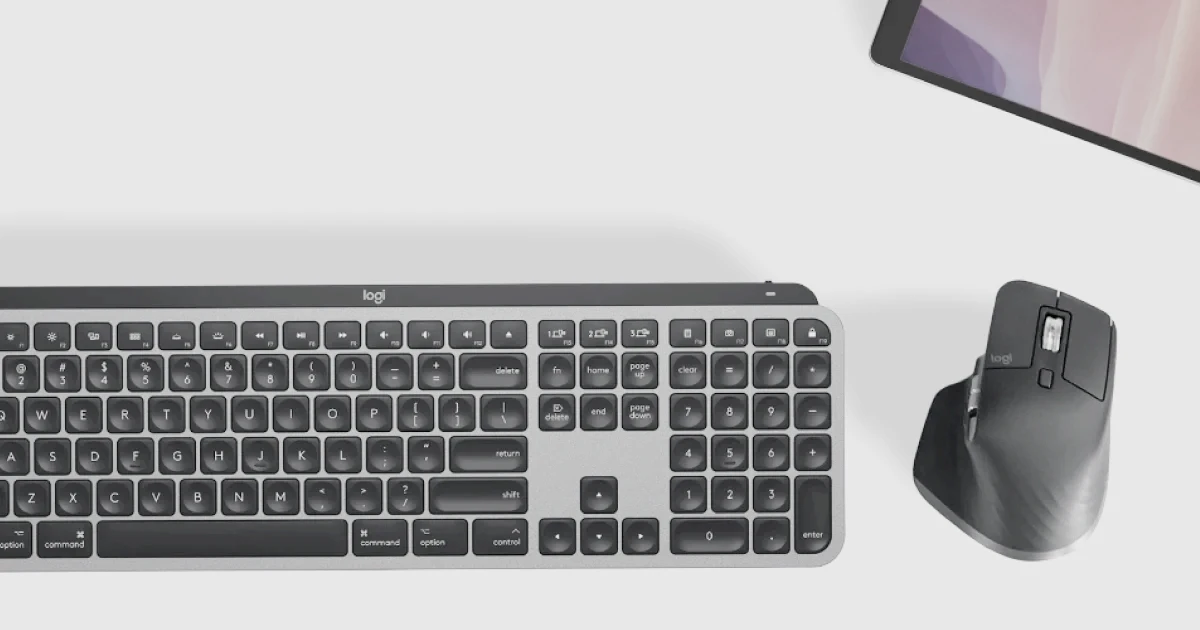 Wireless keyboard and mouse set